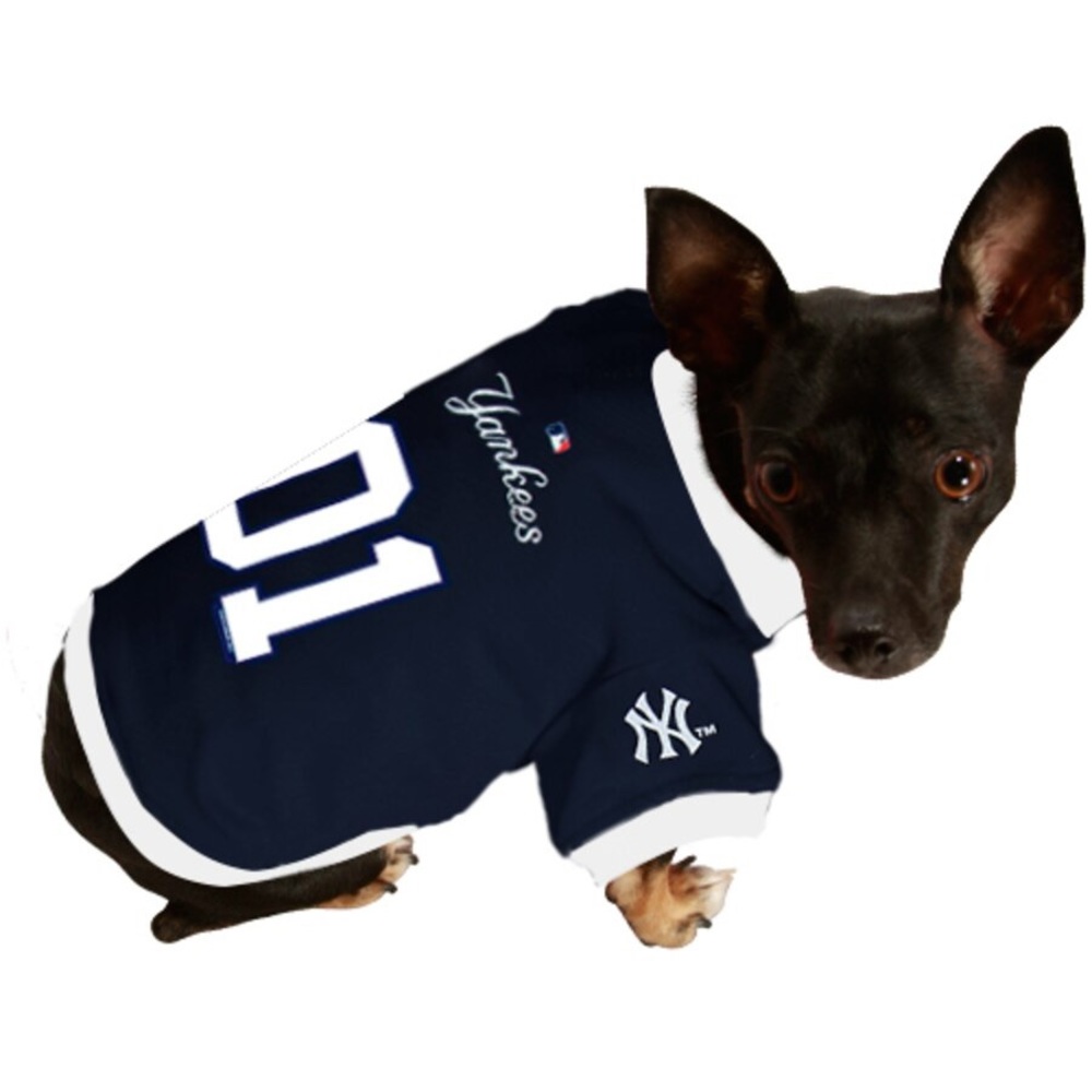New York Yankees #01 Dog Jersey - Navy